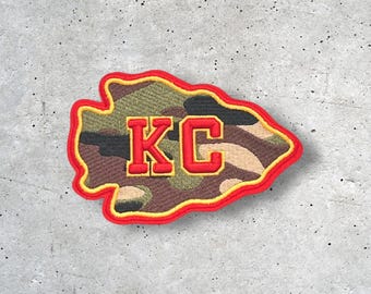 Kansas City Patch, KC Patch, Hat Patch, Jacket Patch, Iron On Patch