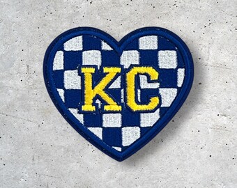 Kansas City Patch, KC Patch, Hat Patch, Jacket Patch, Iron On Patch