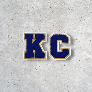 Kansas City Patch, KC Patch, Hat Patch, Jacket Patch, Iron On Patch