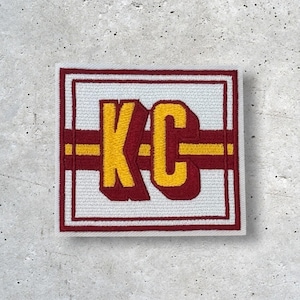Kansas City Patch, KC Patch, Hat Patch, Jacket Patch, Iron On Patch