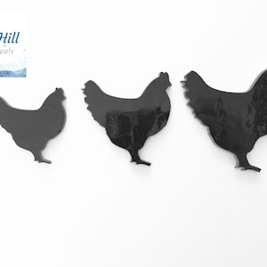 Chicken Fusible Glass Precut - 96 COE - 90 COE - For fused glass - Stained Glass - Mosaic Art - Multiple Sizes 1.5”,  2” , 2.5 , Fusible