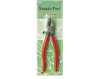 Studio Pro 1" lopende tang - gereedschap voor gebrandschilderd glas - tang voor het breken van glas - gereedschap voor gesmolten glas - gereedschap mozaïekglas