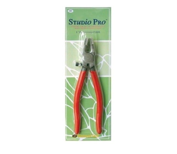 Use Grozing Pliers & Running Pliers to Break Glass