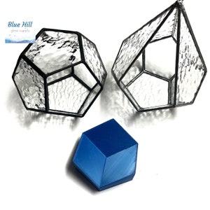 D12 Dodecahedron MOLD for Stained Glass Making - Stained Glass Jig - Twelve Sided Shape Mold - Glass Tools for Artists