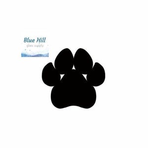 Paw smeltbaar glas voorgesneden - huisdierpoot - hond - 96 COE - 90 COE - voor gesmolten glas - gebrandschilderd glas - mozaïekkunst - glaskunstbenodigdheden