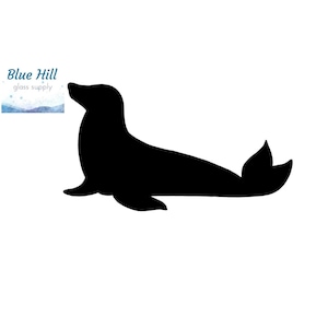 Seal Fusible Glass Precut - 96 COE Oceanside - 90 COE Bullseye Glass - For fused glass - Stained Glass - Mosaic Art - Glass Art Supplies