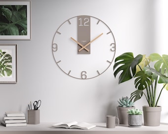 Cander Berlin wall clock Biona vintage antique 50 cm tall shabby retro