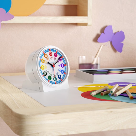 Cander Berlin MNU 1009 S sveglia per bambini sveglia per bambini  silenziosamente silenziosa orologio di apprendimento orologio per bambini  luce snooze illuminazione quadrante di apprendimento -  Italia