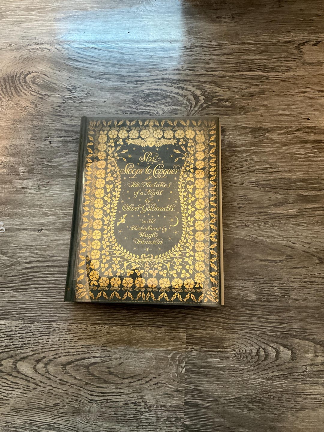 Vintage Book, She Stoops to Conquer or the Mistakes of a Night : Gold ...
