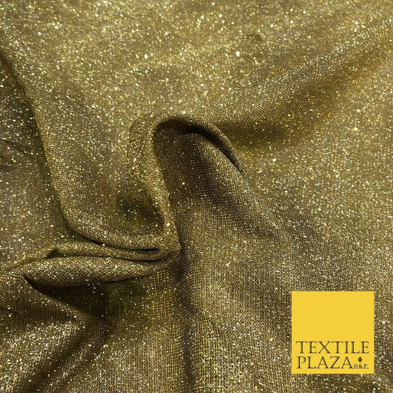 Gold satin backed glitter shimmer fabric dress draping Etsy