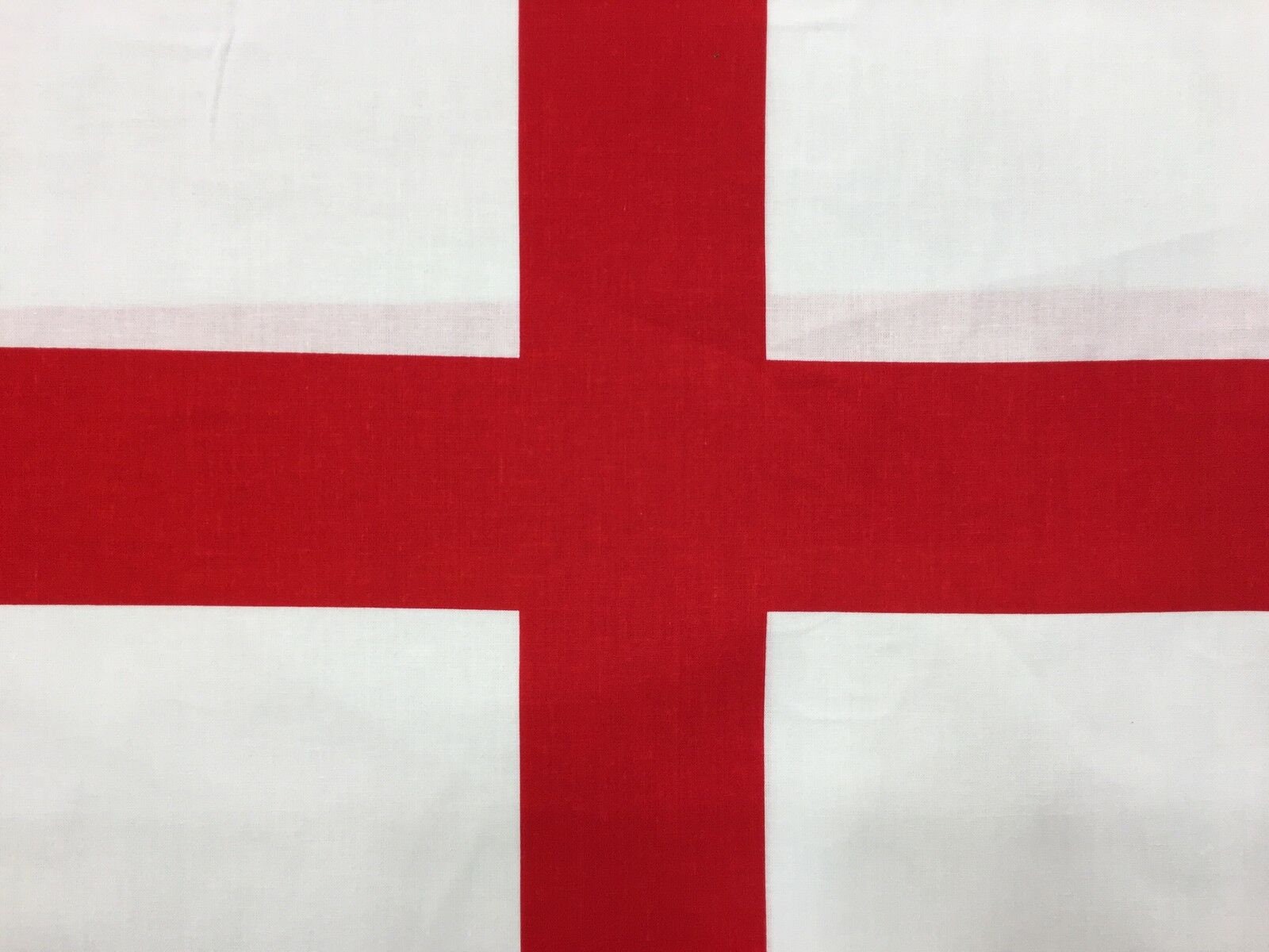 St England World Cup Printed Flag White Red Cross Etsy UK