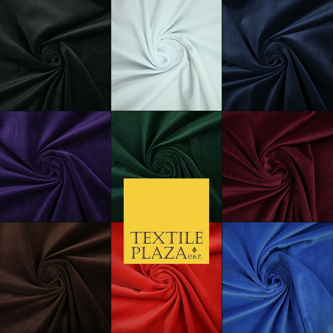 Premium plain 100 cotton velvet fabric non stretch material Etsy