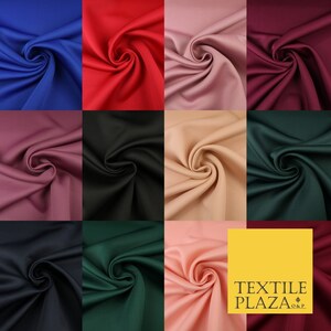 Premium plain 2mm neoprene fabric material scuba foam knit 150cm wide 12 colours