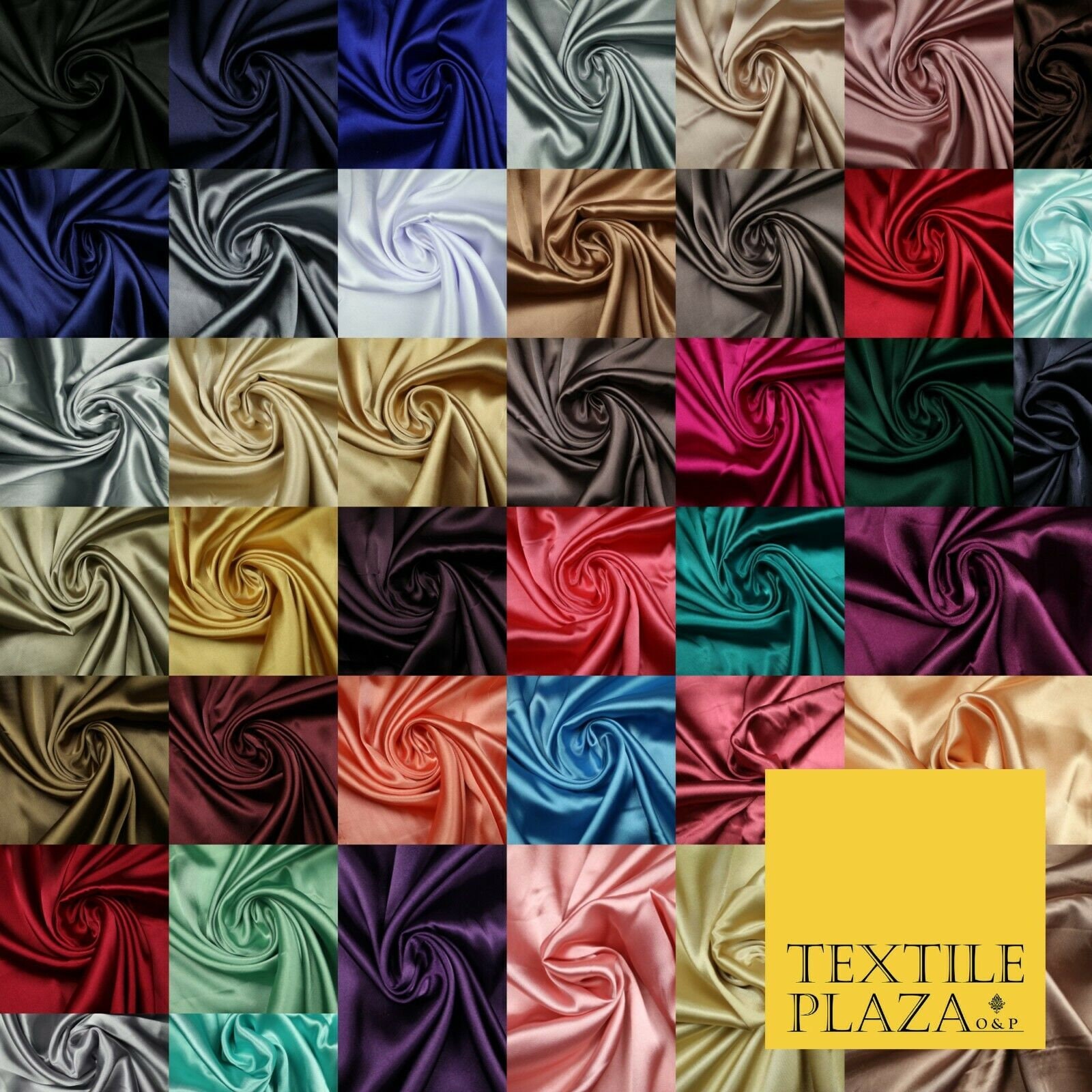 Over 40 colours fine silky soft charmeuse satin dress fabric Etsy