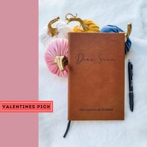 Personalized Love Letter Journal, Valentine’s Gift for Husband, Wife, Partner, or Loved One, Meaningful Keepsake, Gratitude & Memory Journal