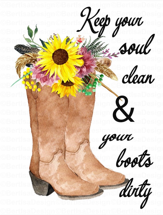 sunflower cowgirl boots