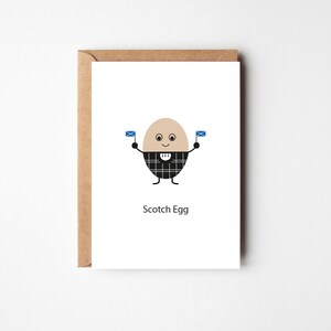 Scotch Egg | Greeting Card | Scottish