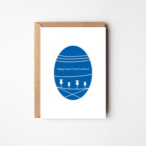 Happy Easter From Scotland | Greeting Card