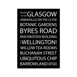Glasgow | Giclee Print | Scottish | Scotland