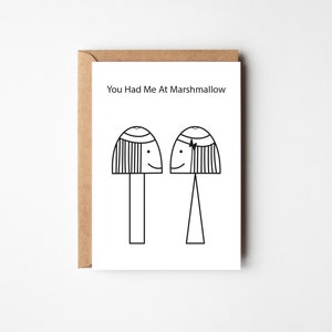 You Had Me At Marshmallow | Scottish | Teacakes | Tunnocks | Greeting Card