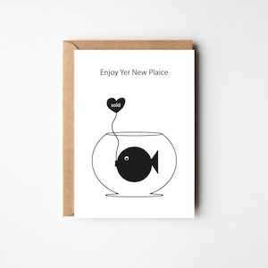 Enjoy Yer New Plaice |  New Home | Greeting Card | Scottish | Scottish | Scotland