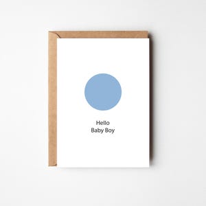 Bonjour petit garçon | Carte de voeux