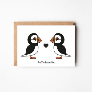 I Puffin Love You | Greeting Card