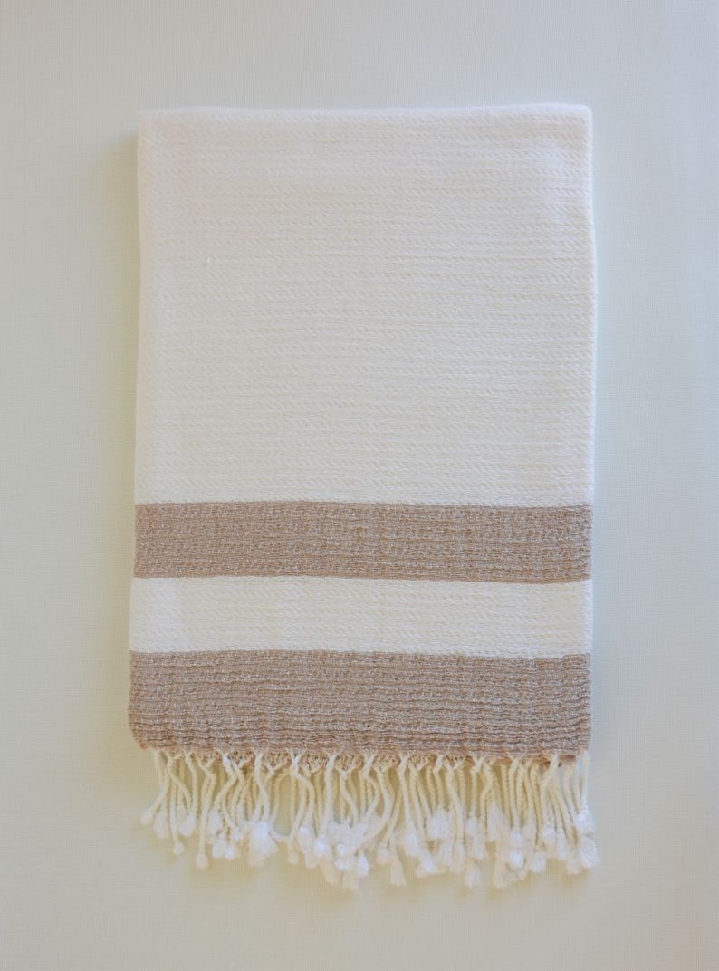 Turkish Fringed Cotton Spa Towel Yoga Towel Fringed Towel Etsy