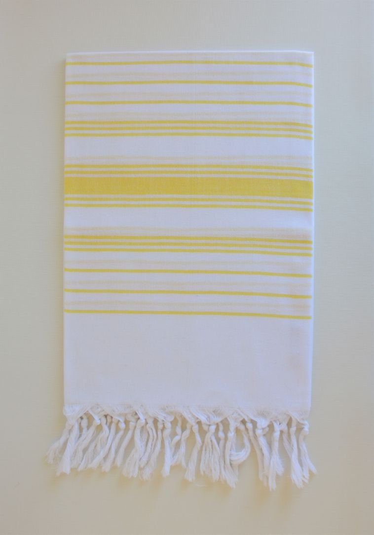Turkish Beach Towel Turkish Fringed Cotton Stripe Spa Towel Fringed