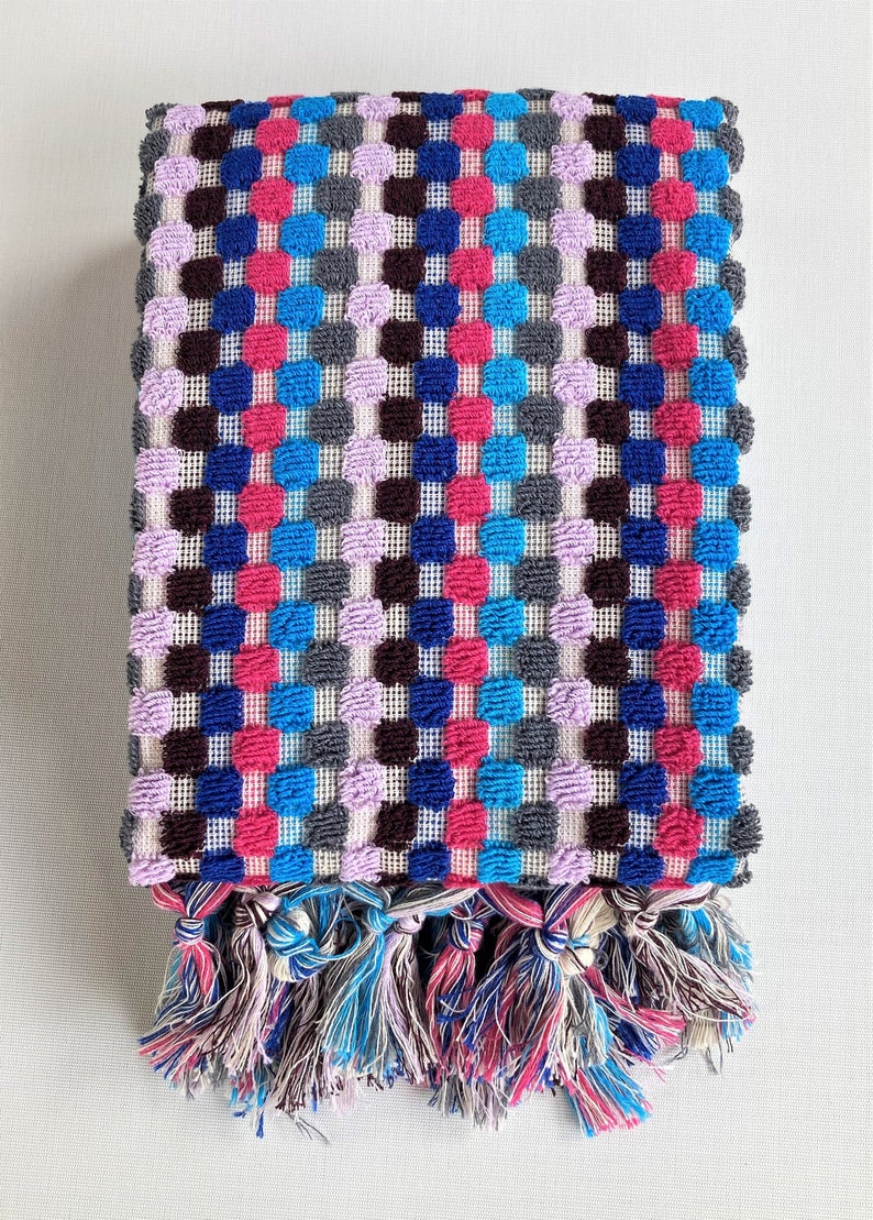 Luxury Turkish Fringed Cotton Hand Towel Fringed Towel Etsy