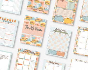 The MJ Faith Based Monthly Weekly Planner