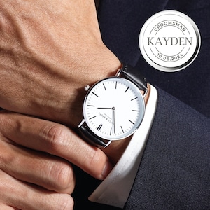 Groomsmen Present, Groomsmen Watches, Engraved Watches, Gifts To Gett Groomsmen, Mens Watch, Personalized Groomsmen Gift, Mens Wedding Gift