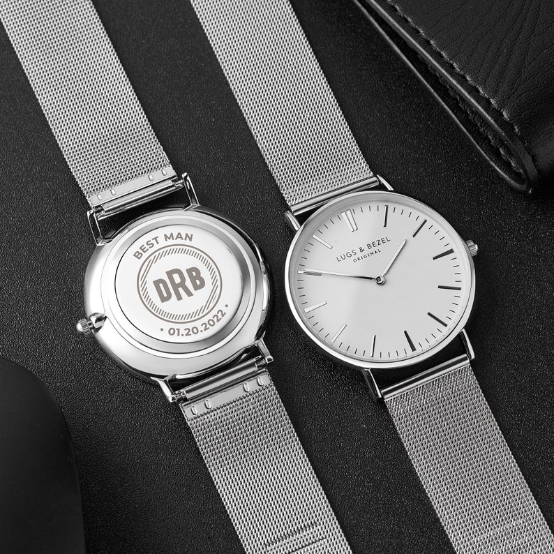 Set of Groomsmen Watches Groomsman Gift Set Best Man Gift Etsy