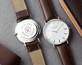 Groomsmen Gift Set, Best Man Gift, Custom Groomsmen Watches, Personalized Gift For Groomsmen, Gift For Him, Custom Wedding Gift Set