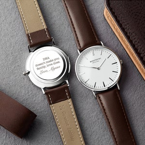Step Dad Gift, Gift for Step Father, Personalized Men Gift, Watch Gift For Men, Step Dad Gift From Kids, Birthday Gift for Him