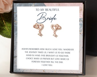 Boucles d'oreilles mariée, boucles d'oreilles coeur argentées, bijoux mariée, boucles d'oreilles coeur, boucles d'oreilles mariage/bijoux, boucles d'oreilles coeur d'amour, cadeau pour elle