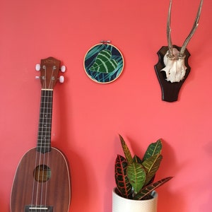 Leaf Embroidery