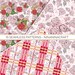 Valentine's Day Digital Papers, Roses Seamless Patterns, Valentines ...