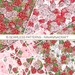 Valentine's Day Digital Papers, Roses Seamless Patterns, Valentines ...