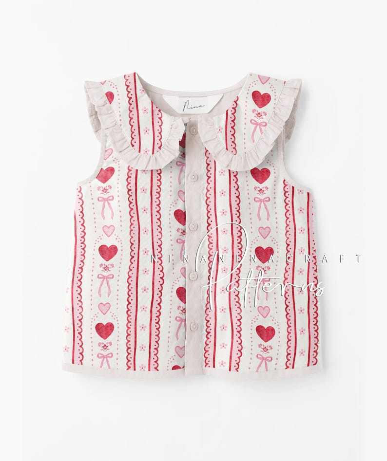 Valentine Hearts Seamless Pattern by Ninaninacraft: Pink and Red Preppy ...