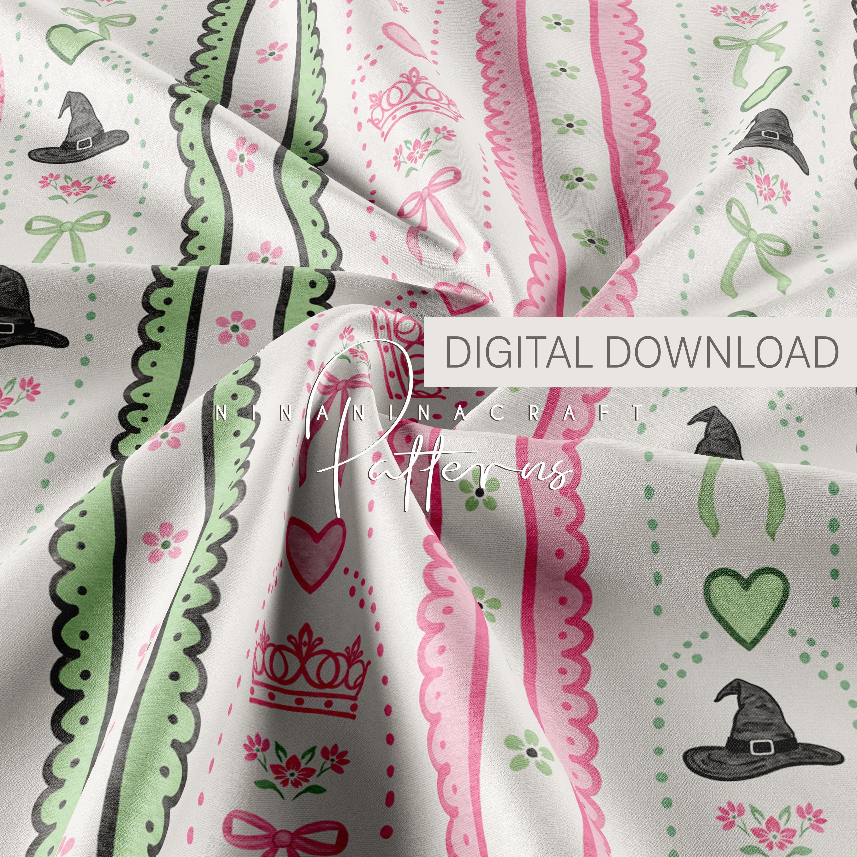 Awful Pattern Pink and Green Seamless Pattern by Ninaninacraft: Good and Bad Pattern ...