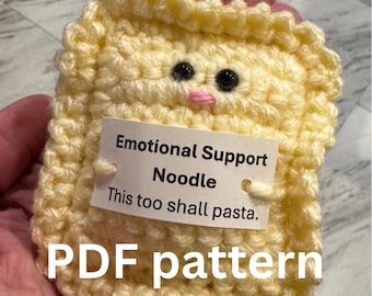Ravioli Amigurumi Crochet Pattern | Cute Food | Funny Pasta | Beginner Friendly Crochet PDF