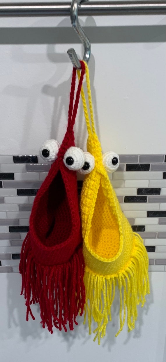 3 Sizes!! PDF PATTERN BUNDLE!! Crochet Alien Plant Hanger - Etsy