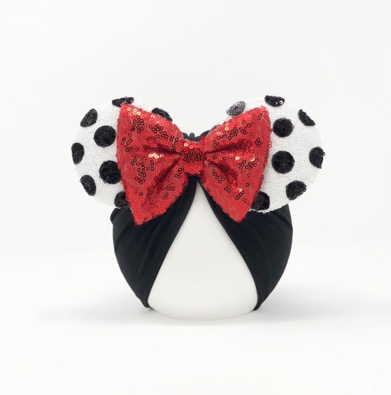 Disney “Rock the Dots” Minnie Mouse Ears Headband Loungefly Disney Minnie Rock the Dots Floral Ears Headband  main image 2