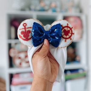 Disney Cruise Minnie Ears || Minnie Ears Headwrap || Mickey Mouse Clubhouse || Minnie Mouse Turban
