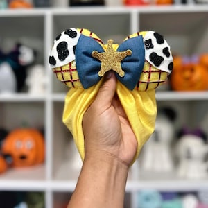 Orejas de Woody Mouse // Orejas de Minnie Toy Story // Orejas de vaquero Disneyland // Orejas de Pixar // Orejas de Hollywood Studios
