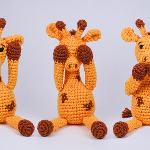 Giraffe 'Glenn' crochet pattern amigurumi PDF LuckyTwins image 7