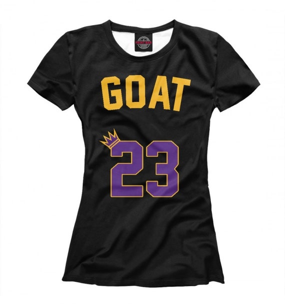 lebron james goat shirt