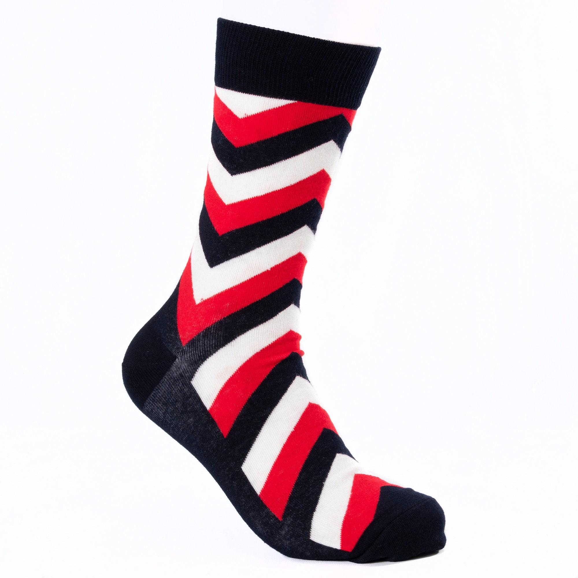 Striped Socks Funky Socks mens Socks Fun Socks Gift for Etsy