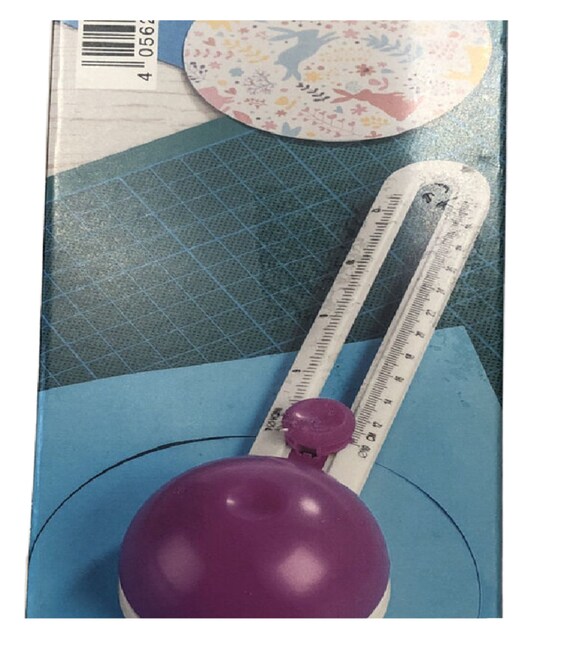 Crelando Craft Circle Cutter Adjustable Diameter 1032cm Etsy
